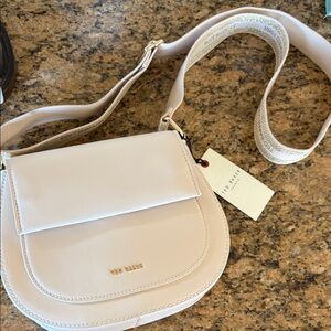 Ted Baker Light Beige Crossbody Bag